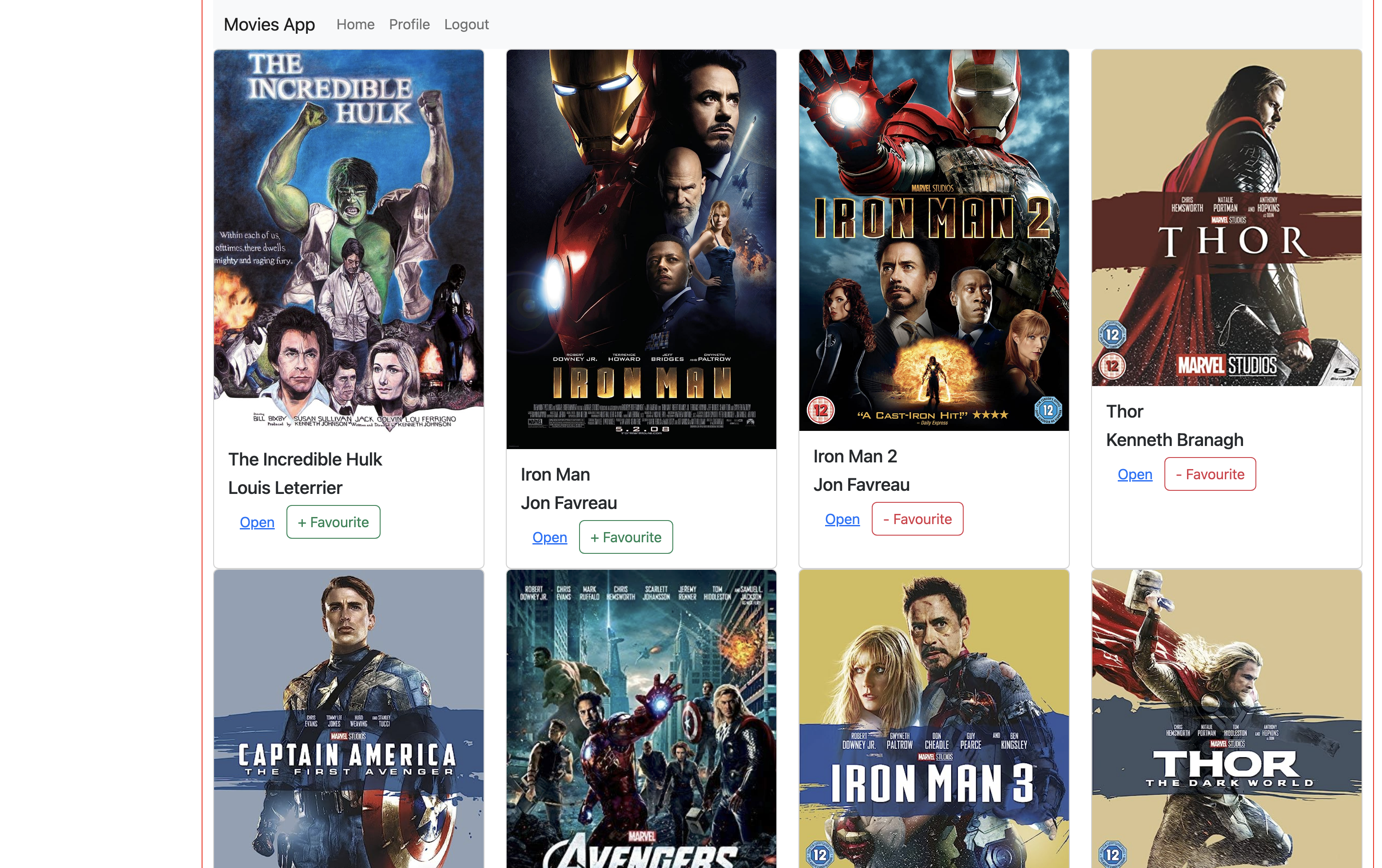 movie app client